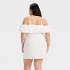 Women's Ruffle Mini A-Line Dress - A New Day™ - 2 of 3