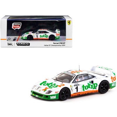 Ferrari F40 GT #1 "Italian GT Championship" (1994) "Hobby64" Series 1/64 Diecast Model Car by Tarmac Works