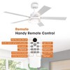 Parrot Uncle 52" Modern LED Ceiling Fans with Lights and Remote Reversible Fan for Bedroom Living Room - 3 of 4