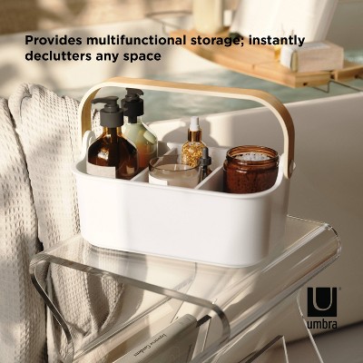 Umbra 4.88" Bellwood Bin Natural: Kitchen Storage Organizer, Multi-Compartments, ABS Material, 5-Year Warranty — фото 7