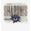 DC x Sonic the Hedgehog From The Shadows Shadow X Batman Yellow Outline Adult Long Sleeve Hoodie - 2 of 2