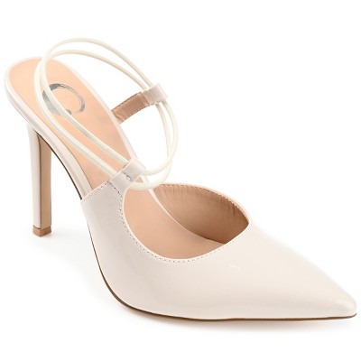 Journee Collection Womens Gracelle Pull On High Stiletto Pointed Toe Pumps
