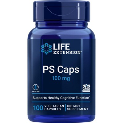 PS (Phosphatidylserine) Caps 100 mg by Life Extension  -  100 VegCap