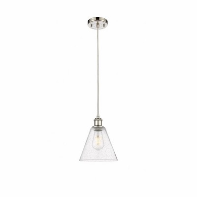 Berkshire - 1 Light Mini Pendant In Industrial Style-11.75 Inches Tall and 8 Inches Wide