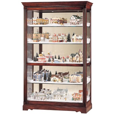 Howard Miller 680235 Howard Miller Townsend Curio Cabinet 680235 Windsor Cherry