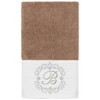 Linum Home Textiles 100% Turkish Cotton MONICA 3PC Embellished Towel Set - 3 of 4