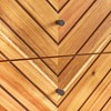 Lifestorey Alexandria 6 Drawer Dresser Mid Century Modern Chevron Oak: Mid-Century Modern Storage, Rubberwood Veneer, MDF Composite - 4 of 4