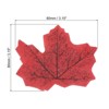 Unique Bargains Fall Maple Autumn Fake Leaf Decorative Artificial Leaves 200 Pcs - 2 of 4