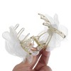 Unique Bargains Women's Fashion Mesh Flower Hairpin 3.15"x2.83"x2.95" 1 Pc - 3 of 4