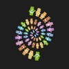 Men's Care Bears Colorful Spiral T-Shirt - 2 of 4