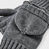 Men's Covertible with Fleece Flip Top Mittens - Goodfellow & Co™ One Size Fits Most - image 2 of 3