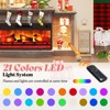 AMERLIFE Farmhouse Electric Fireplace TV Stand - 4 of 4