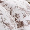 Greenland Home Fashions Classic Toile Taupe Sham - 4 of 4