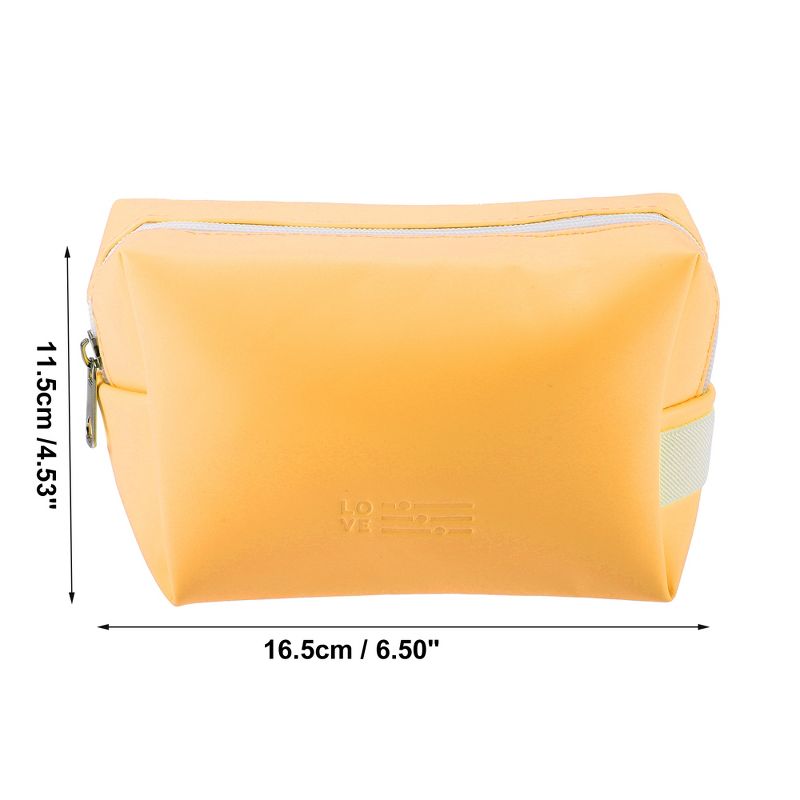Unique Bargains Portable Makeup Bag Cosmetic Travel Toiletry Bag Waterproof Case Make Up Organizer Case for Women, 4 of 7