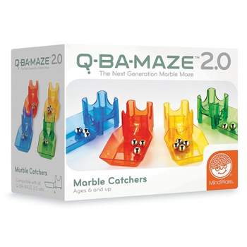 MindWare Q-Ba-Maze 2.0: Marble Catchers - Building - 4 Pieces