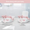 BabyBond Baby Bath Seat with Sitting & Lying 2 Modes - 2 of 4