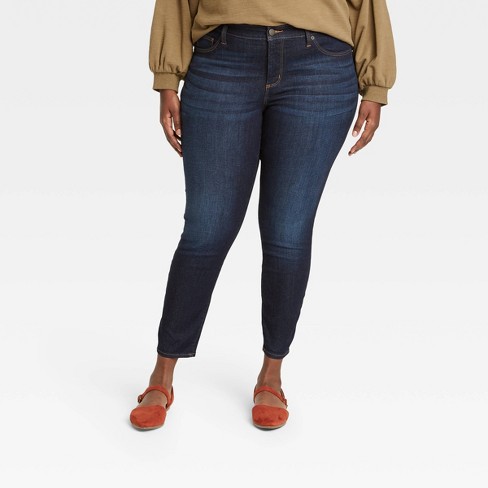 Women's Mid-rise Curvy Skinny Jeans - Universal Thread™ : Target