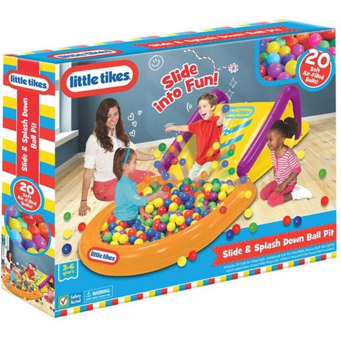 Ball pit with slide for toddlers online