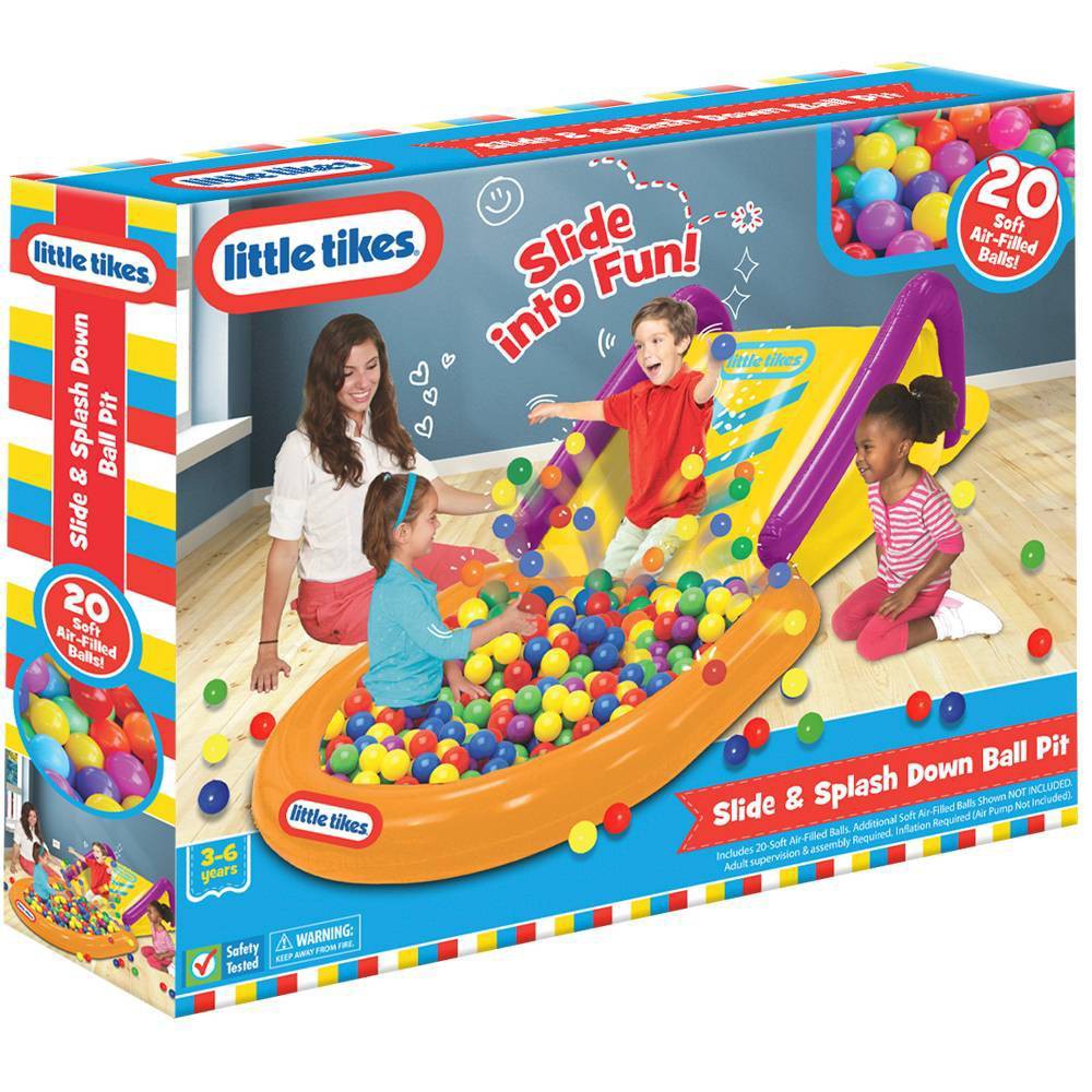 Little Tikes Slide & Splash Down Ball Pit