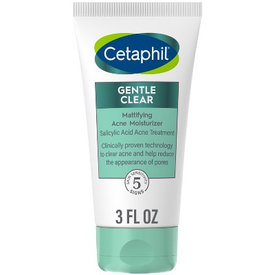 Cetaphil Gentle Clear Mattifying Acne Moisturizer with Salicylic Acid - 3 fl oz