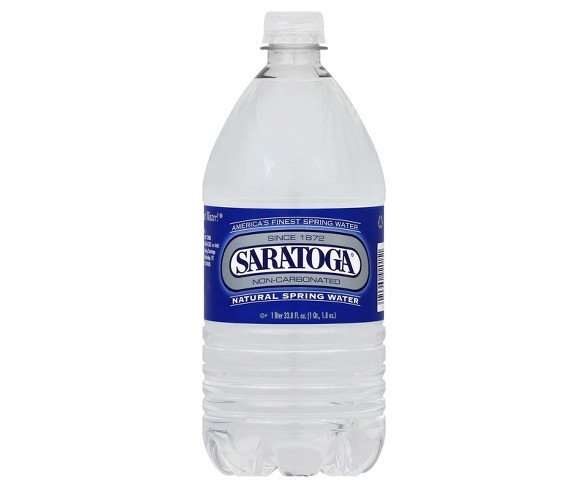 Saratoga Natural Spring Water - 33.8 fl oz Bottle