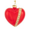 Kurt Adler Noble Gems Ornament for Christmas Tree, Assorted Swarovski Hearts (Pack of 1) - 2 of 4