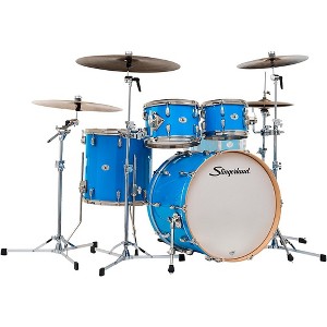 Slingerland Studio King 4-Piece Shell Pack with 22" Bass Drum Lunar Blue Lacquer - 1 of 4