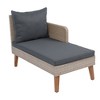 Sapphtopaz Patio Furniture Sets Wicker Patio Lounge Chairs with Cushions and Table for Backyard, Outdoor, Terrace - 4 of 4