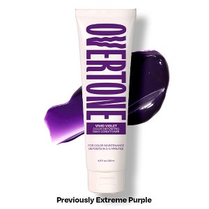 Overtone Temporary Hair Color Daily Conditioner, Vivid Violet