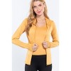Slickblue Women’s Workout Long Sleeve Hoodie Track Jacket, Athletic Fit, Comfortable Stretch, Color & Size Option - 3 of 4