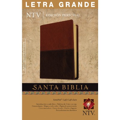 Letra Grande Biblia-Ntv-Personal - Large Print (Leather Bound)
