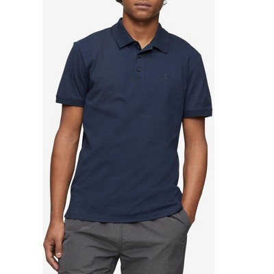 Calvin Klein Mens Monogram Logo Polo Shirt