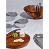 Nambe Cradle Alloy Bowl, Chillable Salad Serving Bowl for Entertaining & Home Décor,15 L x 9 H - 3 of 4