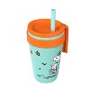 Zak Designs 16oz Glover Tumbler Peanuts - 3 of 4