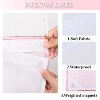 LunaLulinlk Hookless Shower Curtain with Snap in Liner - 3 of 4
