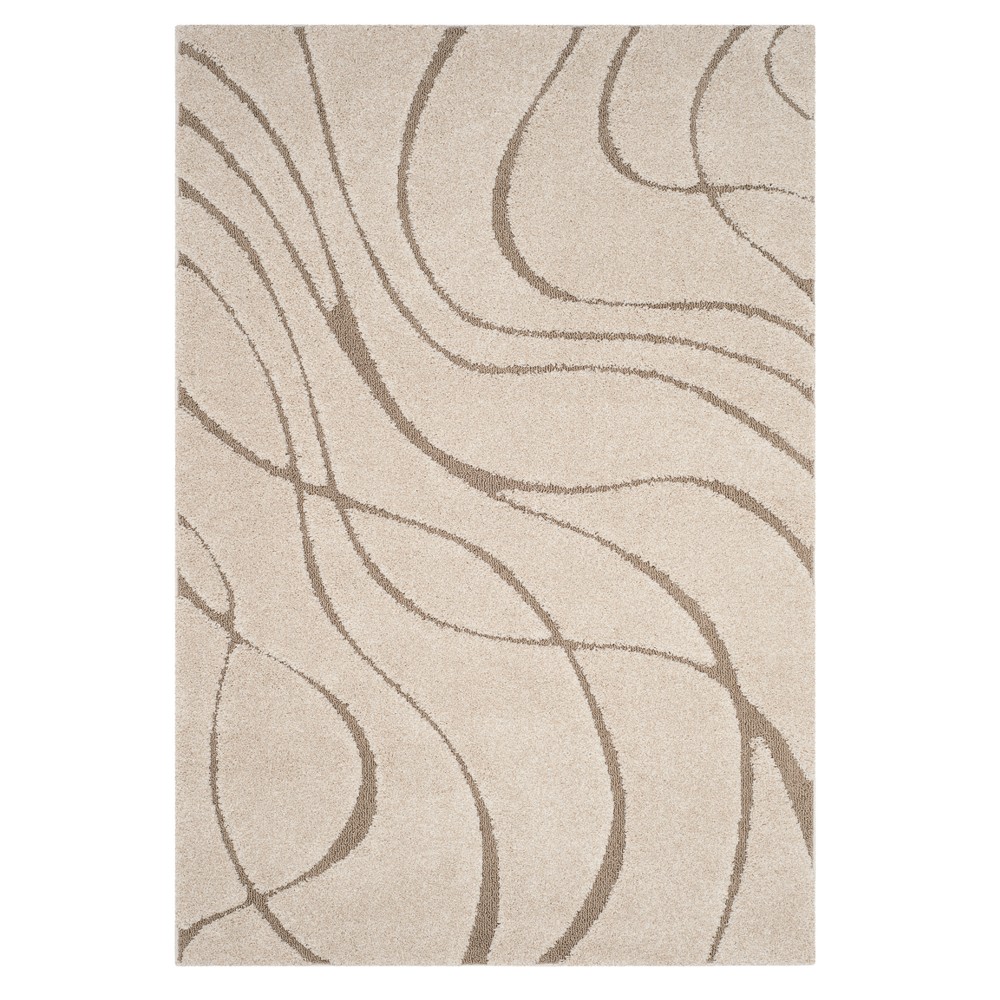 4'x6' Loriana Loomed Rug Cream/Beige - Safavieh