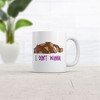 Crazy Dog T-Shirts I Dont Wanna Mug Funny Sarcastic Kitten Graphic Novelty Coffee Cup-11oz - 2 of 4