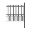ALEKO Paris Style DIY Iron Wrought Steel Fence 5.5' X 5' High Quality Ornamental Fence - 2 of 4