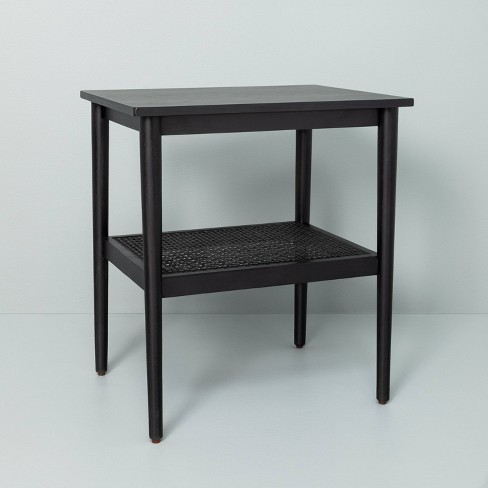 Target black store side table