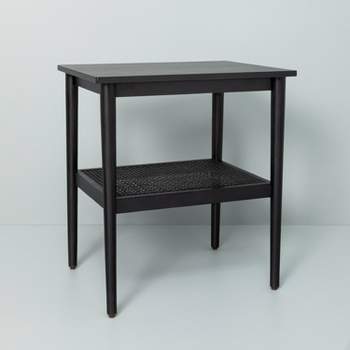 Wood & Cane Accent Side Table - Hearth & Hand™ with Magnolia