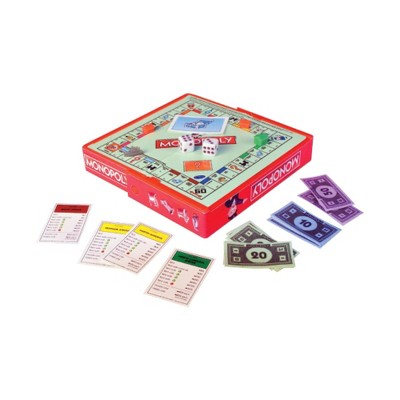 Probe Hues Small Plastic Monopoly Game Set