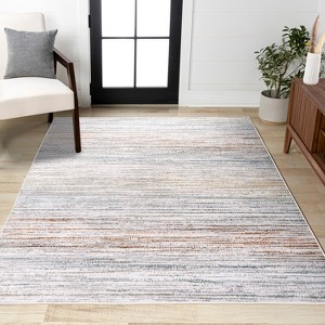 JONATHAN Y Loom Modern Strie' Solid & Striped Indoor Area Rug - 1 of 4