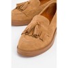 Milly - Cognac Brown Suede Leather Tassel Loafers | Forever & Always Shoes - 4 of 4