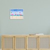 Stupell Industries Cute Pink Flamingos Beach Attire Strolling Coast Illustration Framed Giclee Art - 3 of 4