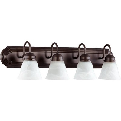 Quorum Lighting 4 - Light Vanity in  Oiled Bronze