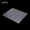Unique Bargains PE Material Transparent Tear-resistant Dust-proof Plastic Poly Bags 30 Pcs - 3 of 3