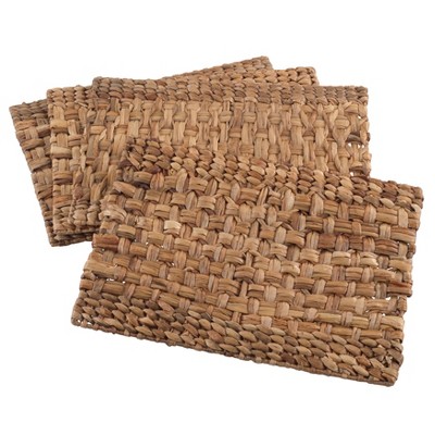 Solid Placemats Natural - Saro Lifestyle