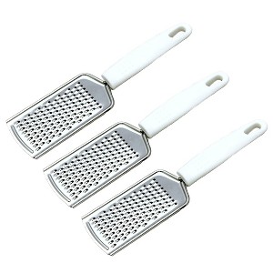 Chef Craft Fine Stainless Steel Flat Grater - Great for Zesting, Shredding & Grating - 1 of 2