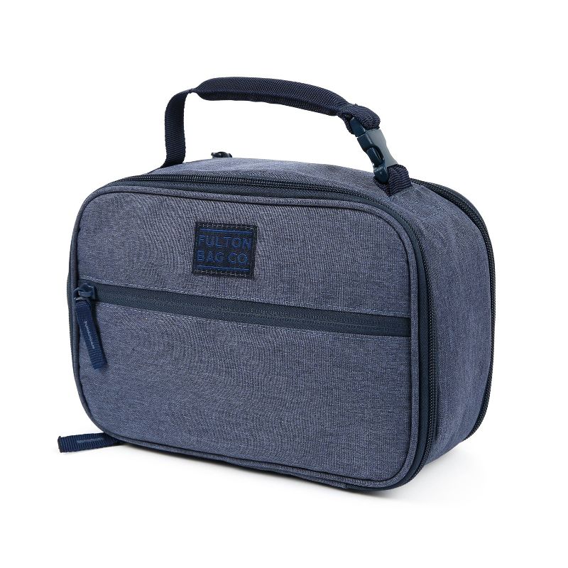 Fulton Bag Co. Expandable Slim Lunch Box - Navy Peony, 3 of 10