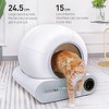 GustoWave Self-Cleaning Cat Litter Box, Smart Automatic Litter Box, Odor Removal & Low Noise Design, Large Capacity for Cats - 3 of 4